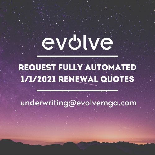 Evolve | 2021 Renewal Quotes